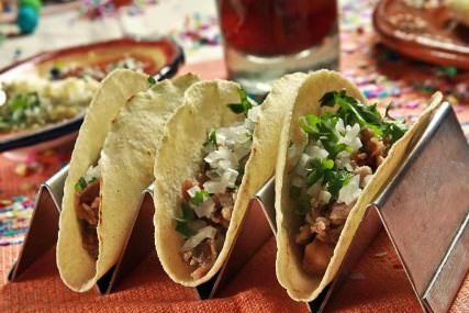 Tacos de carnitas estilo Michoacán